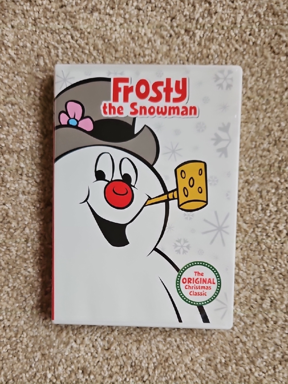 Frosty the Snowman DVD — White, Red, Black